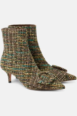 Gianvito Rossi 55 bouclÃ© ankle boots