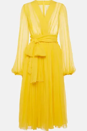 Dolce & Gabbana Silk chiffon midi dress