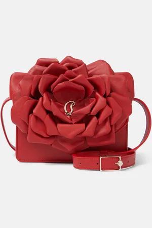 Christian Louboutin Loubi54 appliquÃ© leather crossbody bag