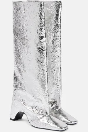 COPERNI Foil Bridge 85 leather knee-high boots