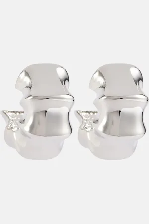 Khaite Julius Medium hoop earrings