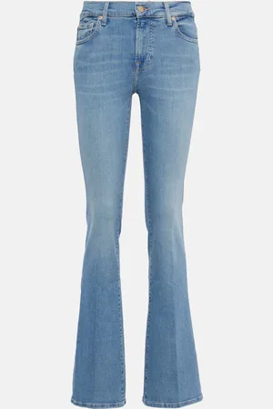 7 for all Mankind Mid-rise bootcut jeans