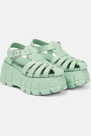 Miu Miu Fisherman EVA platform sandals