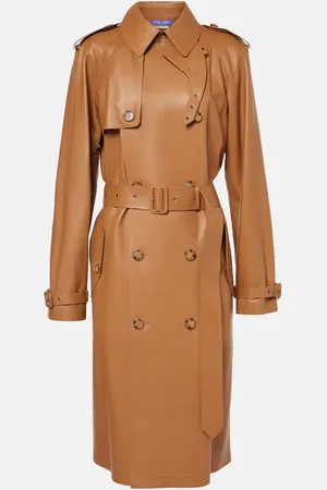 Ralph Lauren Niles leather trench coat