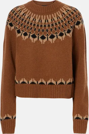 NILI LOTAN Fern Fair Isle wool sweater