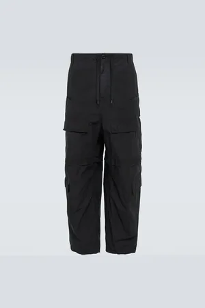 Balenciaga Wide cotton-blend cargo pants