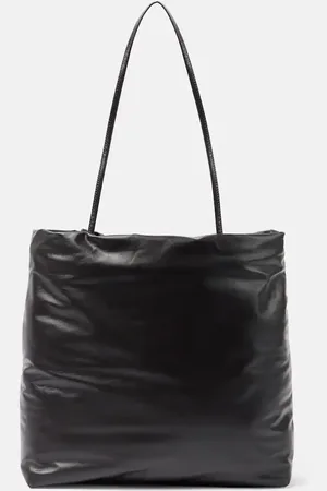 The Row Pim leather tote bag