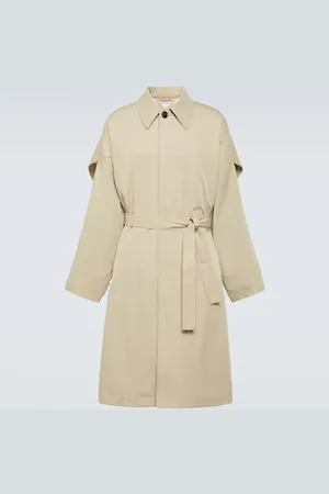 Bottega Veneta Cotton and silk trench coat