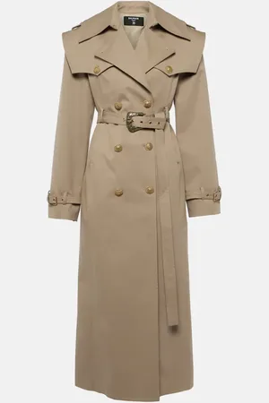 Balmain Cotton twill trench coat