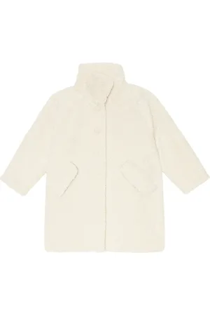 Il gufo Mockneck faux fur coat