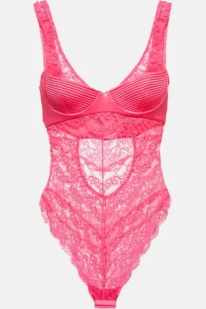 VERSACE Lace bodysuit