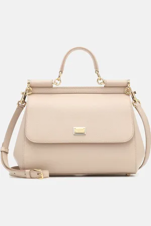 Dolce & Gabbana Sicily Medium leather shoulder bag