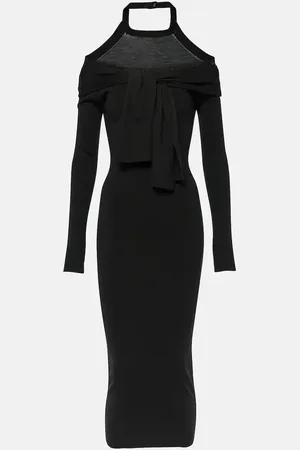 Jacquemus La robe Doble wool-blend midi dress