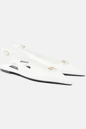 Dolce & Gabbana Lollo leather ballet flats