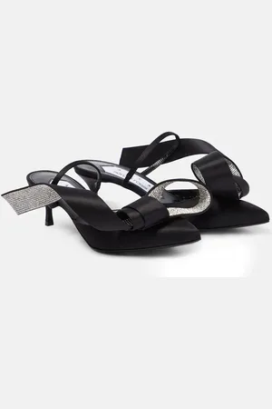 AREA X Sergio Rossi Marquise crystal-embellished sandals