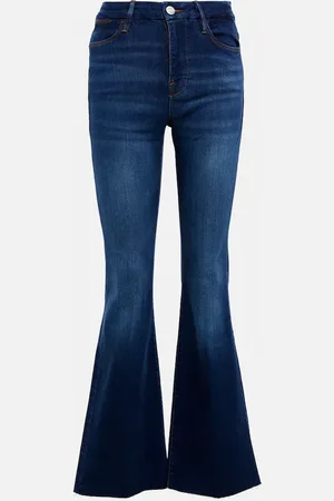 Frame Wide-leg flare jeans