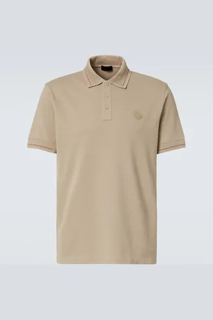 Moncler Logo cotton piquÃ© polo shirt
