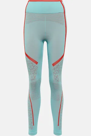 adidas Logo waffle-knit leggings