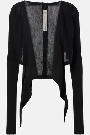 Rick Owens Cropped virgin wool sweater