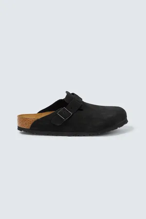 Birkenstock Boston SBF suede mules