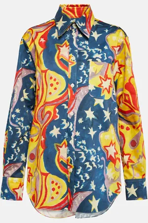 Marni X No Vacancy Inn printed cotton shirt