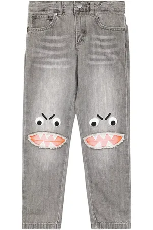 Stella McCartney Embroidered slim jeans