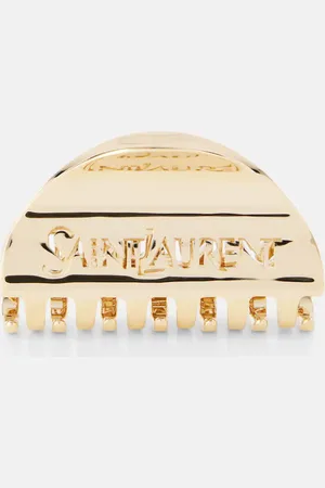 Saint Laurent Logo hair clip