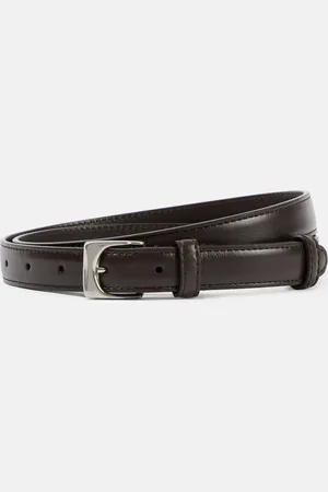 The Row Slim leather belt