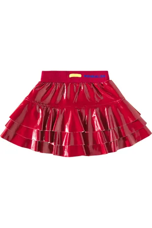 MONNALISA Faux leather skirt