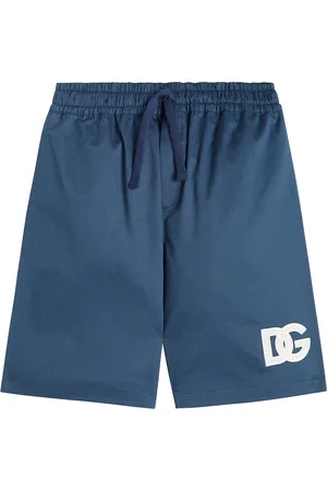 Dolce & Gabbana DG cotton-blend jersey shorts
