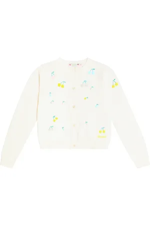 BONPOINT Toesie embroidered cotton cardigan