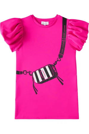 Marc Jacobs Printed puff-sleeve dress