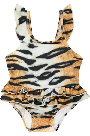 Molo Baby Nalani tiger-print swimsuit