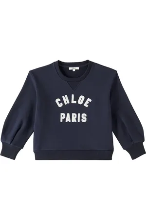 Chloé Logo cotton fleece sweatshirt