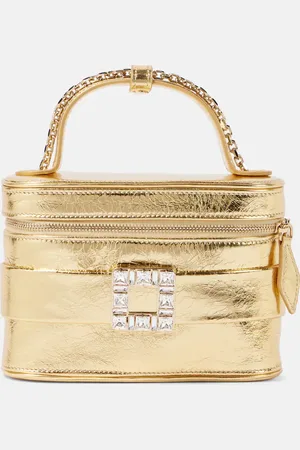 Roger Vivier Vanity TrÃ¨s Vivier Micro leather vanity bag