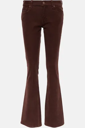 7 for all Mankind Mid-rise flared jeans