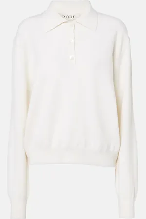 Rohe Wool and cashmere polo sweater