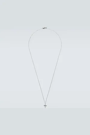 Mateo 14kt gold pendant necklace with diamonds