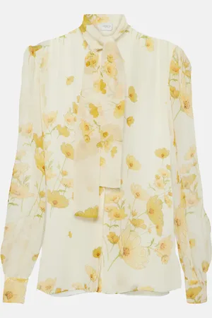 Giambattista Valli Printed silk georgette blouse