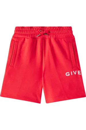 Givenchy Logo cotton-blend fleece shorts