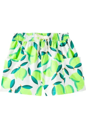 FÁBULA Printed cotton shorts