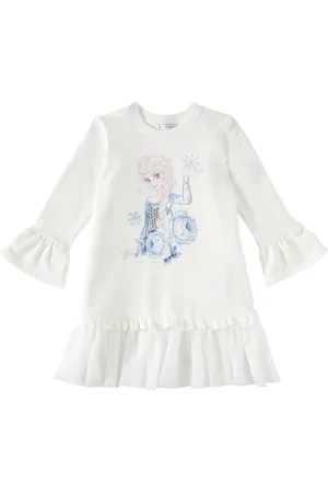 MONNALISA Cotton sweatshirt dress