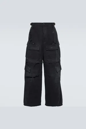 Balenciaga Cotton twill cargo pants