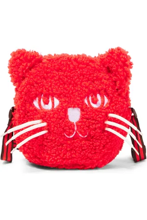 Mini Rodini Cat faux shearling crossbody bag