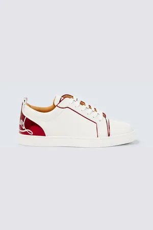 Christian Louboutin Fun Louis Junior leather sneakers