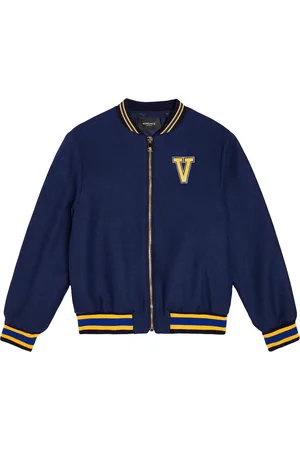VERSACE La Medusa wool-blend bomber jacket