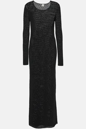 Totême Crochet maxi dress