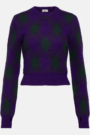 Burberry Argyle wool sweater