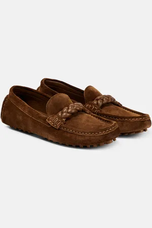 Gianvito Rossi Monza suede loafers