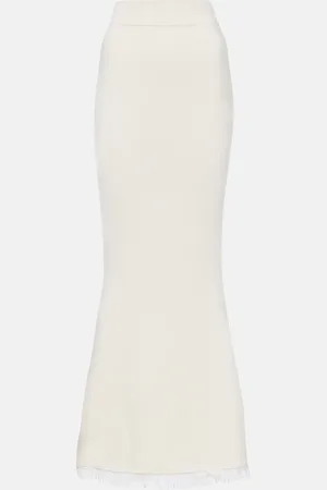 Lisa Yang Sofia knitted cashmere maxi skirt